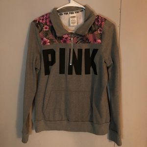 PINK quarter zip